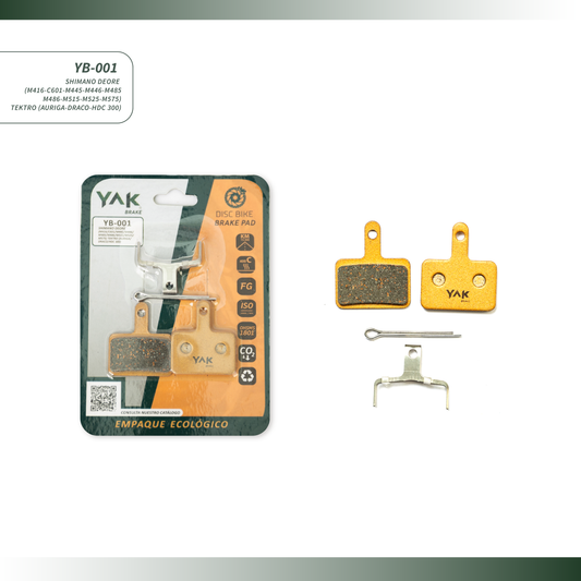 pastillas de freno para bicicleta marca yak brake yb-001 shimano