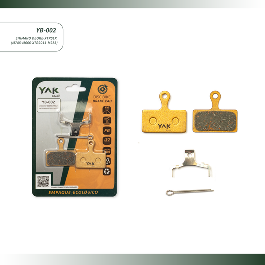 pastillas de freno para bicicleta marca yak brake yb-002 shimano