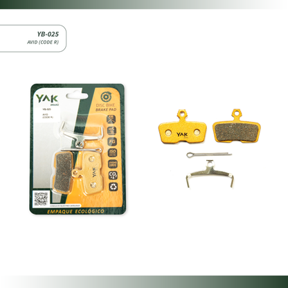 pastillas de freno para bicicletas marca yak brake yb-025